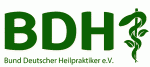 Logo BDH Chiropraktik Manufaktur Kaufmann in Mannheim Heilpraktiker Ralf Kaufmann