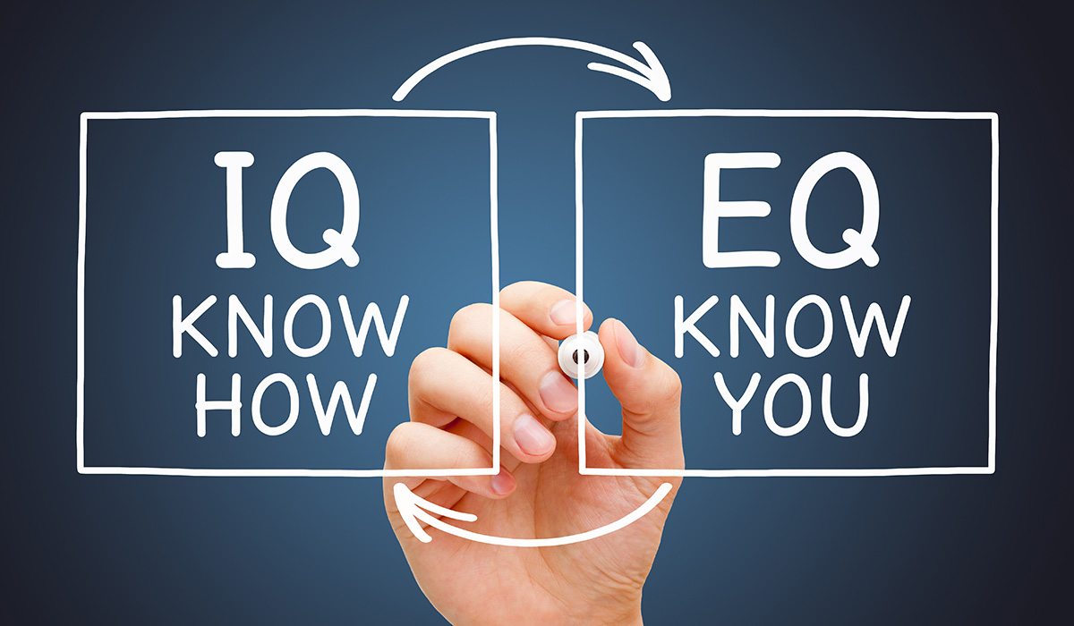 Hand,Zeichnung,Iq,Wissen,Wie,Und,Eq,Wissen,Sie,Diagramm